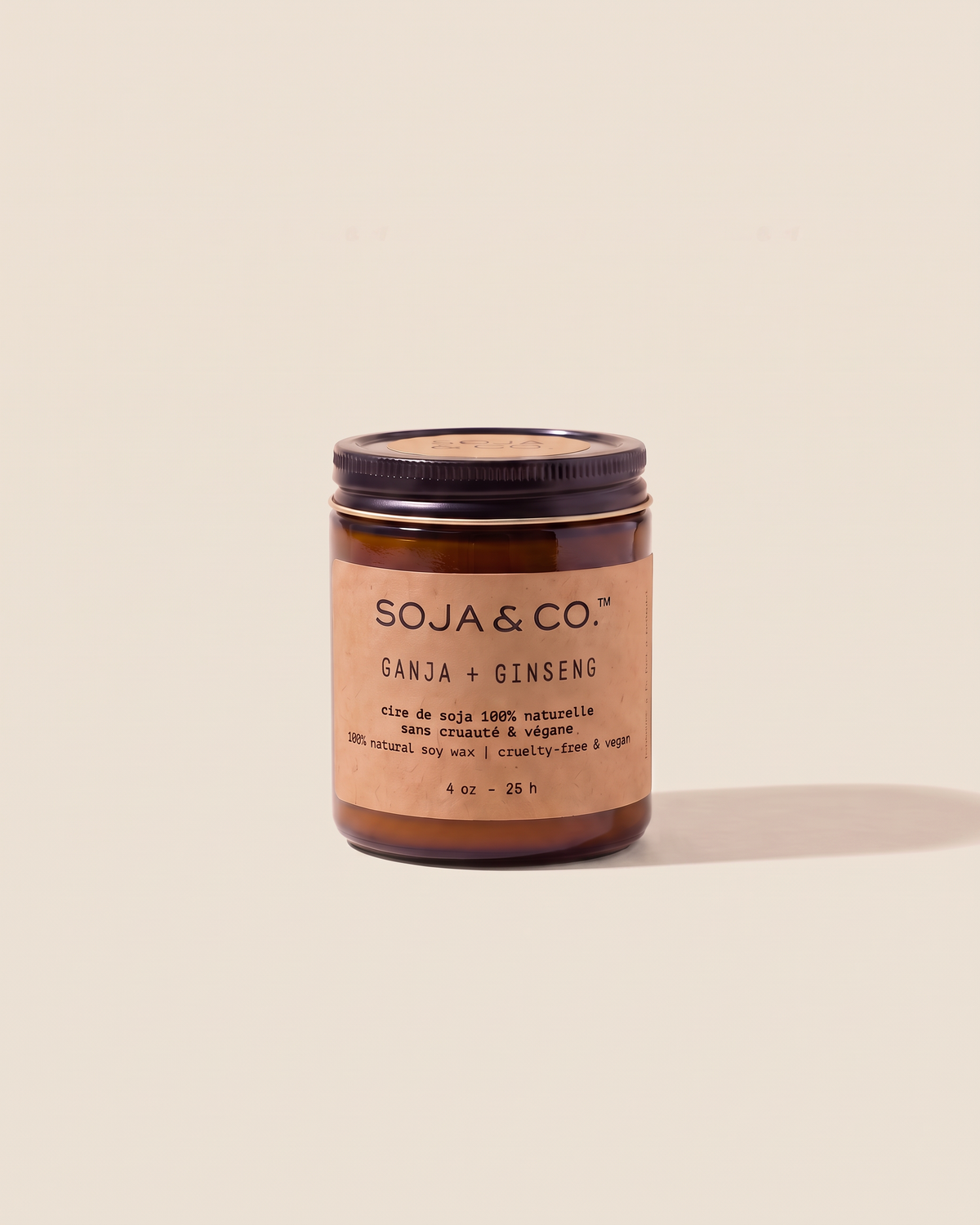 Bougie de soya Ganja + Ginseng Soja&Co Soy Wax Candle