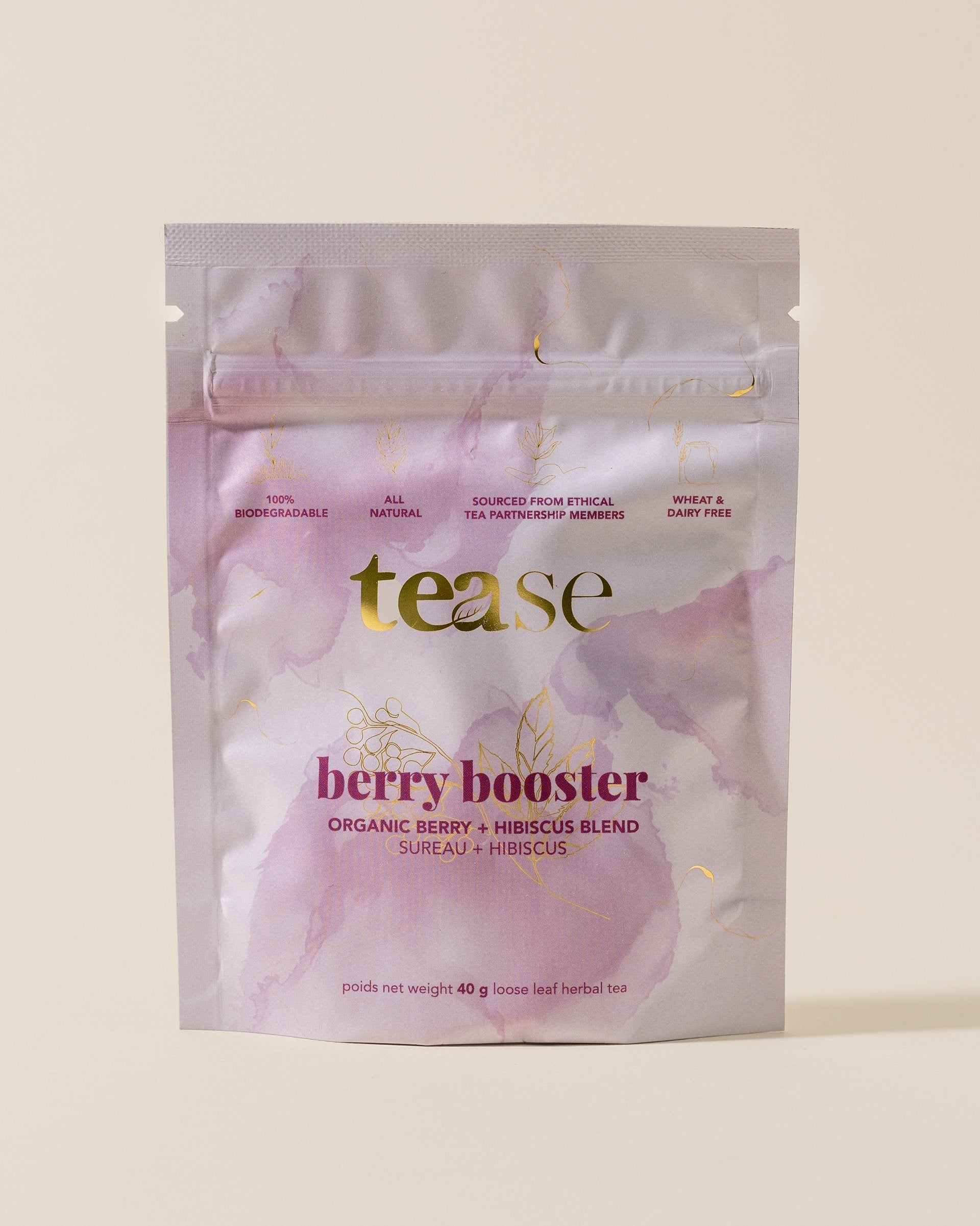Thé aux Baies (feuilles en vrac) | Berry Booster - TEASE TEA