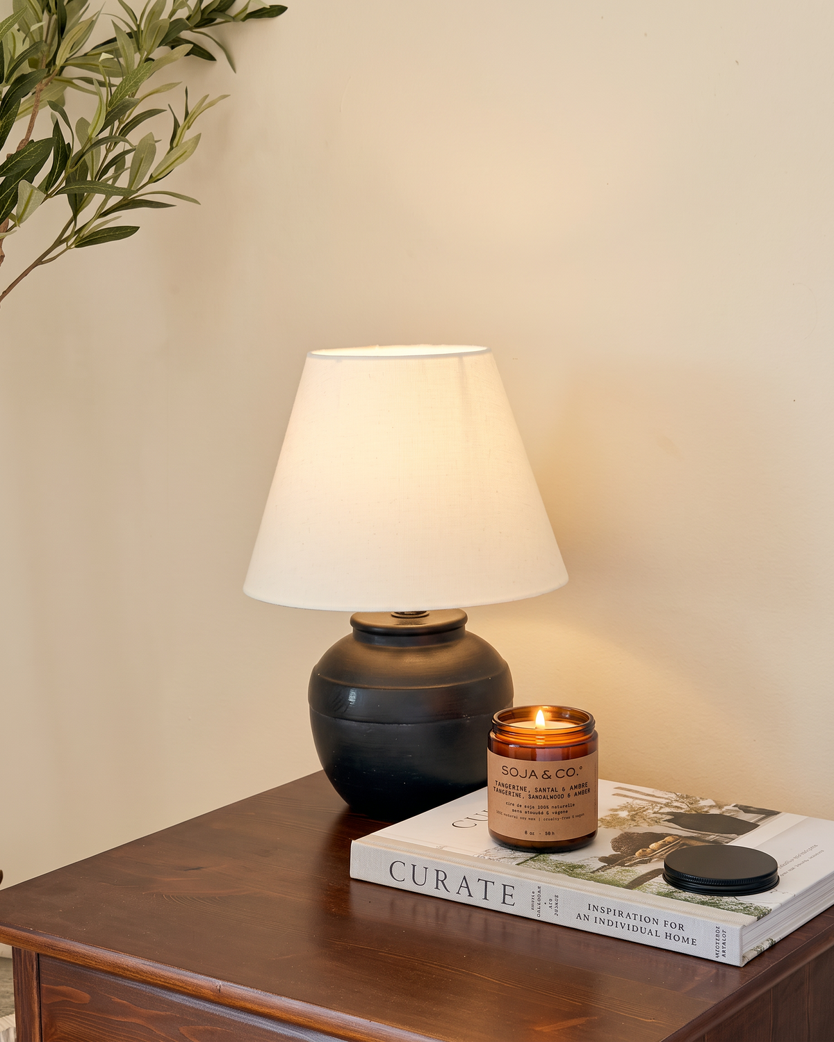 Bougie Tangerine, Santal & Ambre Soja&Co Tangerine, Sandalwood, Ambre Candle