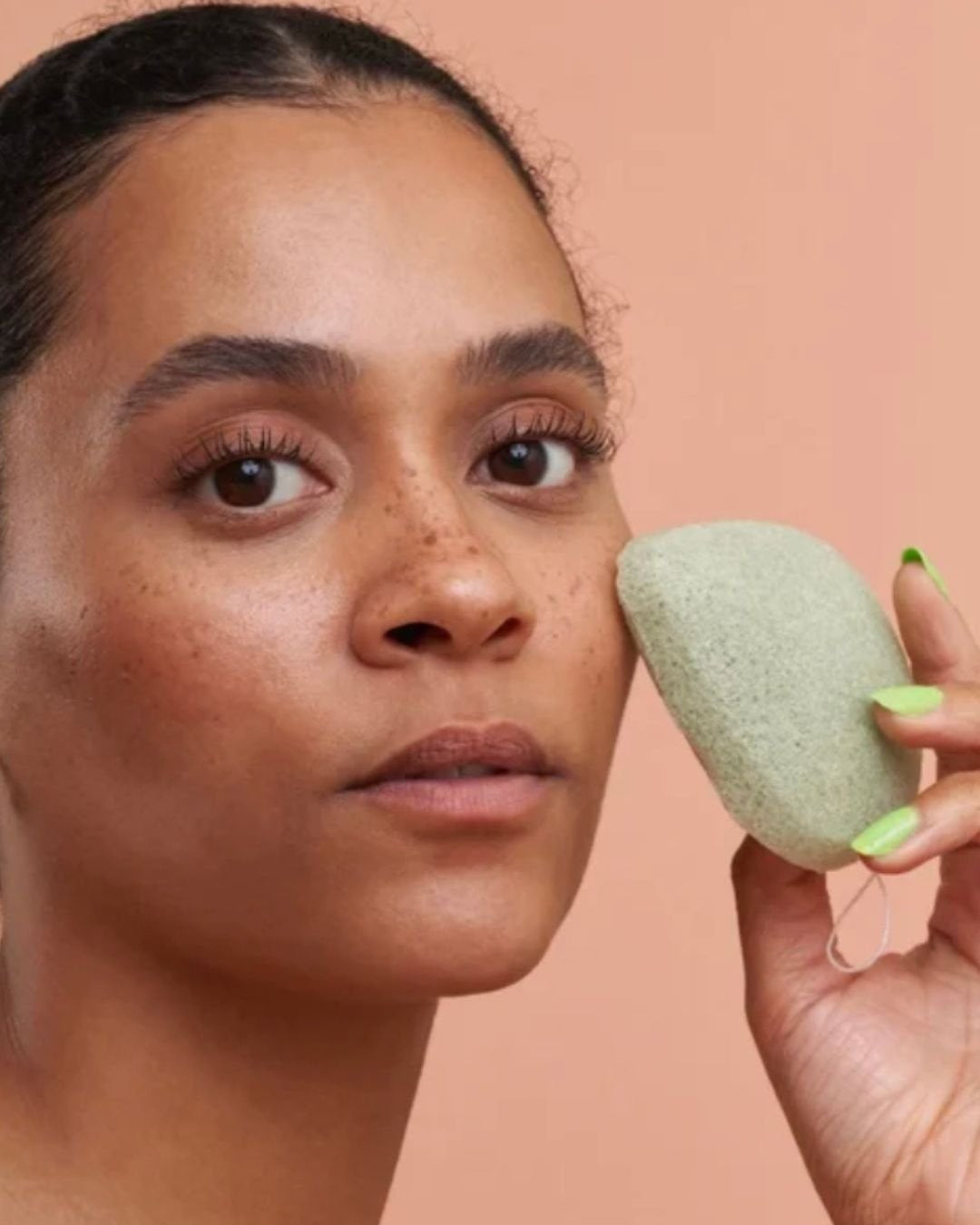 Éponge Konjac | Antioxidante Thé Vert - BKIND