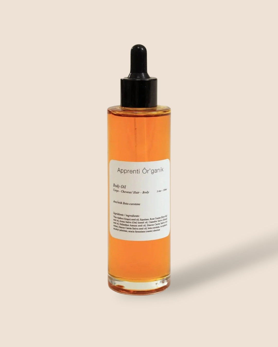 Huile Corporelle | Beta Carotene - APPRENTI ÔR'GANIK
