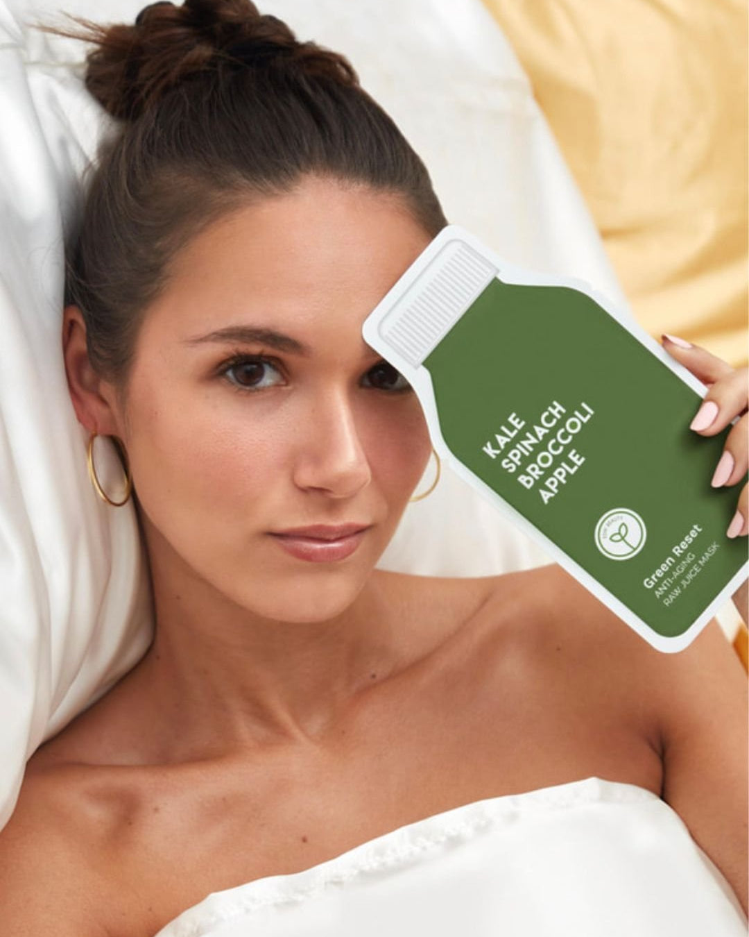 Masque Jus Cru Kale + Épinard | Anti-Âge - ESW BEAUTY