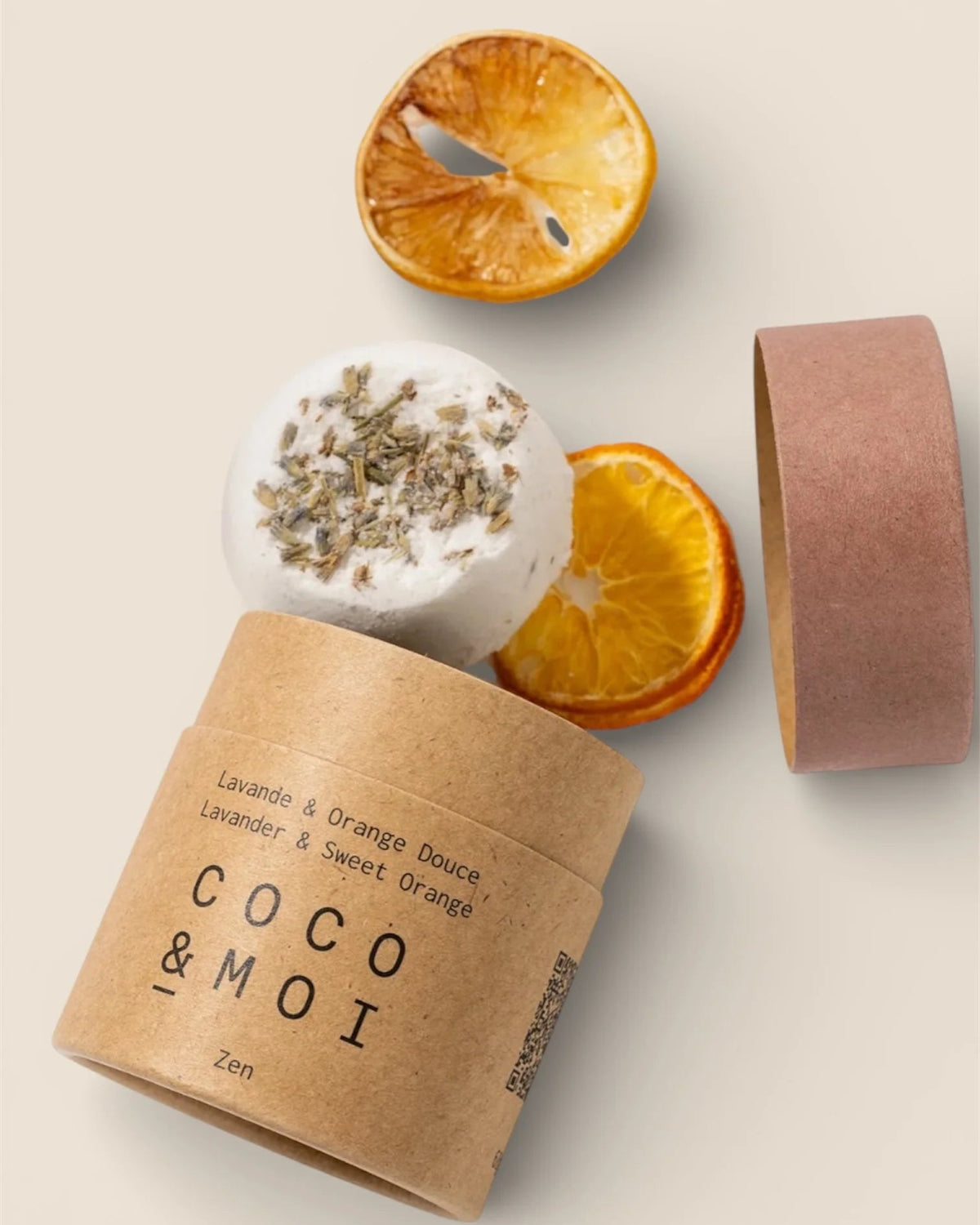 Bombe de Bain | Lavande & Orange Douce - COCO&MOI