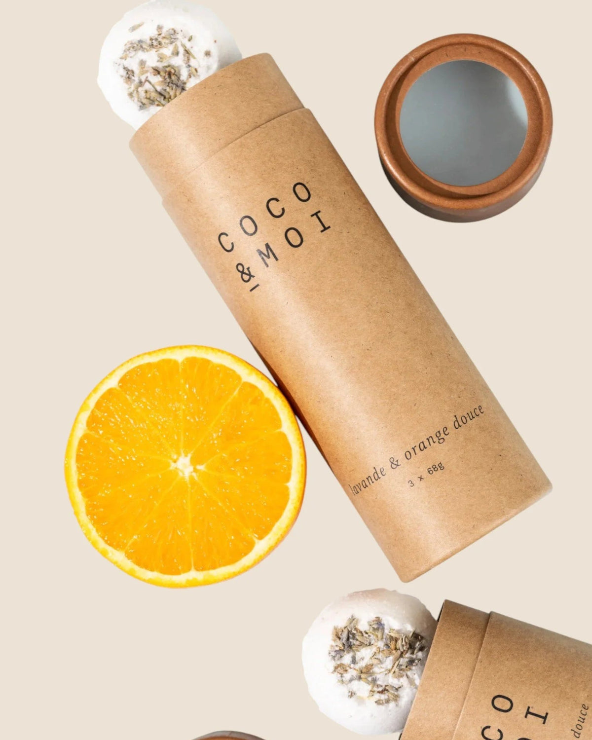 Bombe de Bain | Lavande & Orange Douce - COCO&MOI