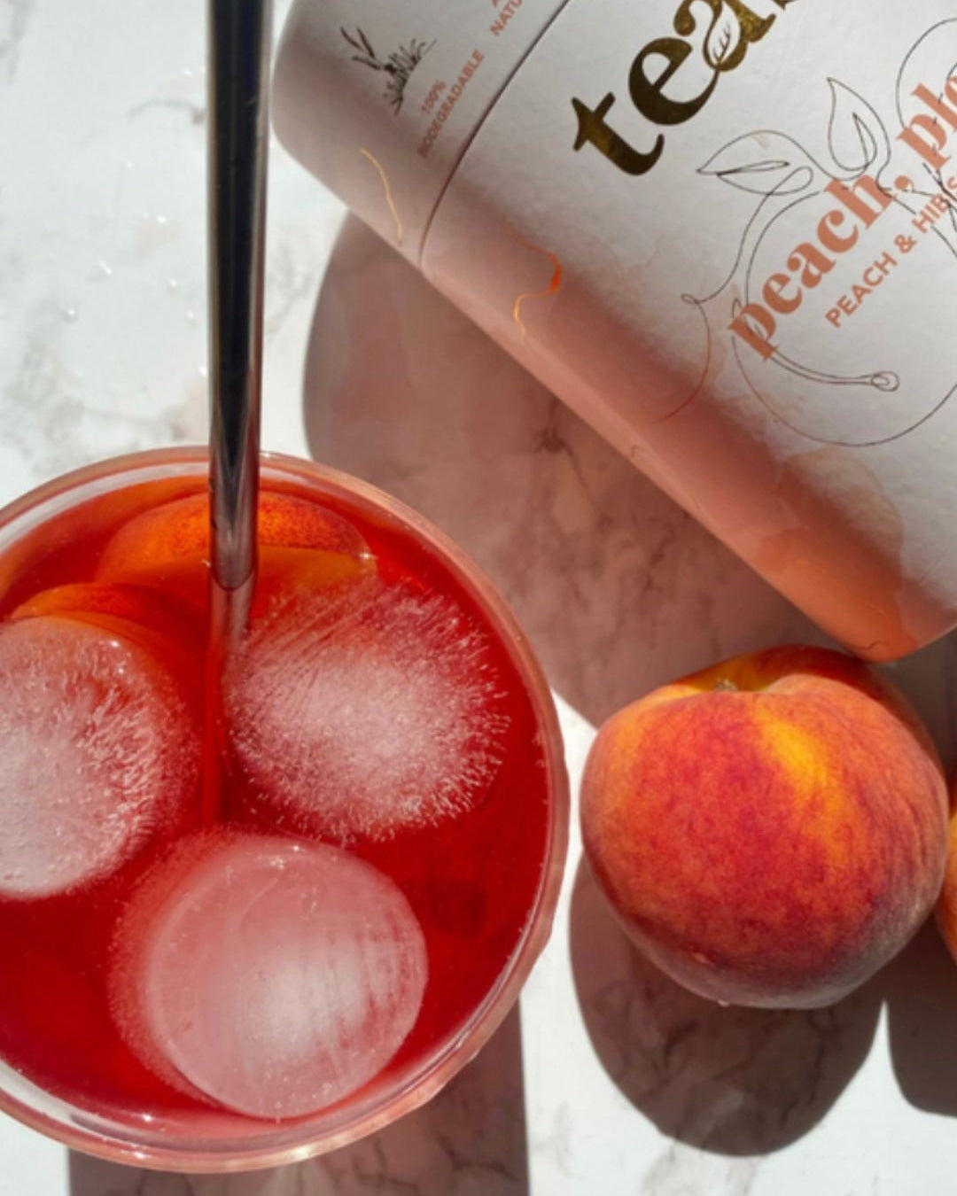 Peach Tea (loose leaf) | Peach Please - TEASE TEA