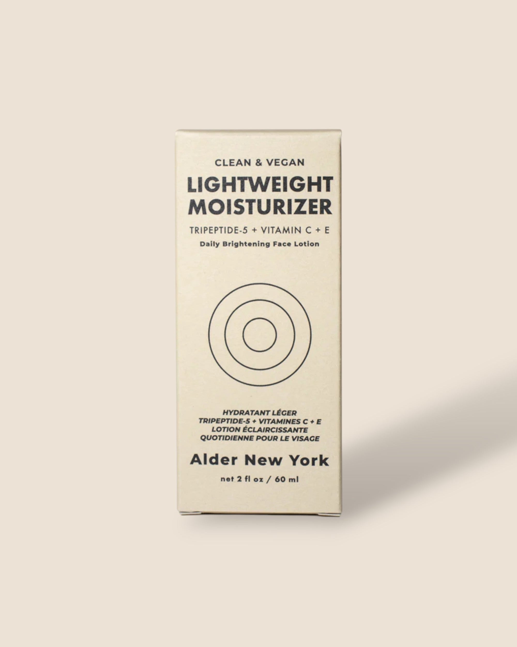 Tripeptide 5 + Vitamin C + E Face Moisturizer - Alder New York