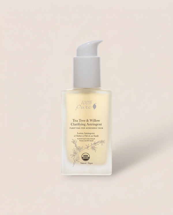Tonique Clarifiant Arbre de Thé & Saule Blanc - 100% PURE