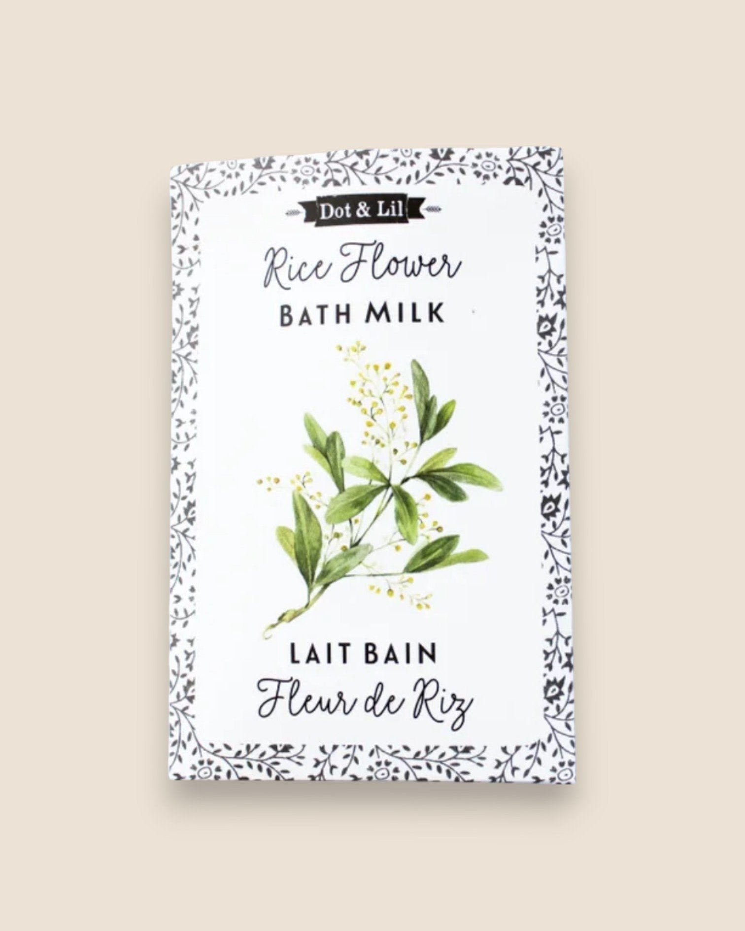Bath Milk Sachet - DOT&amp;LIL 