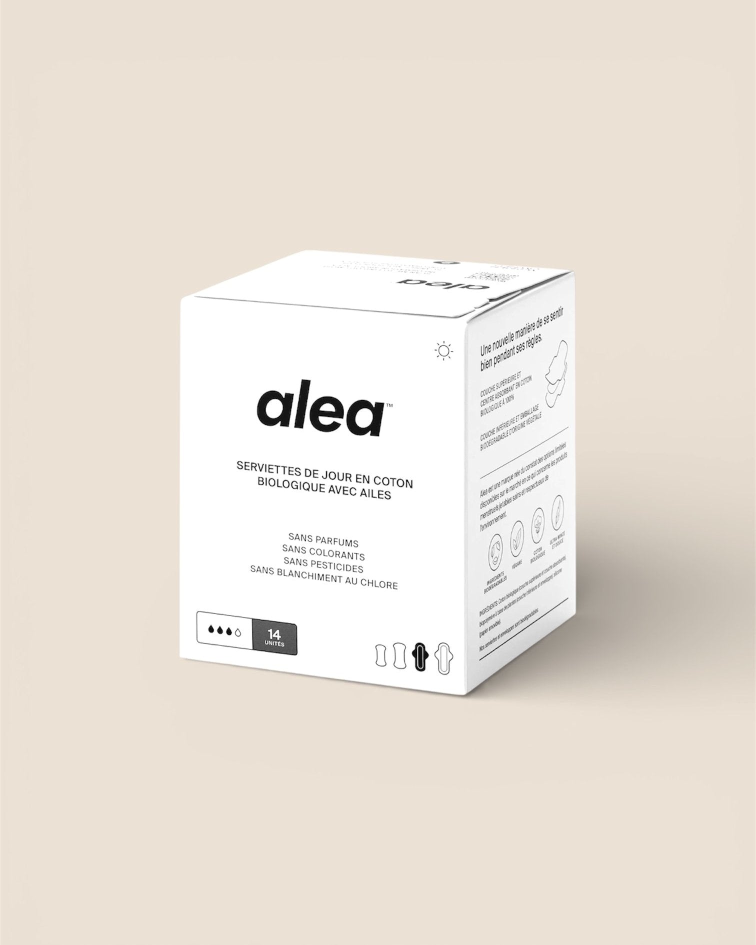 Organic Cotton Sanitary Napkin - Alea 