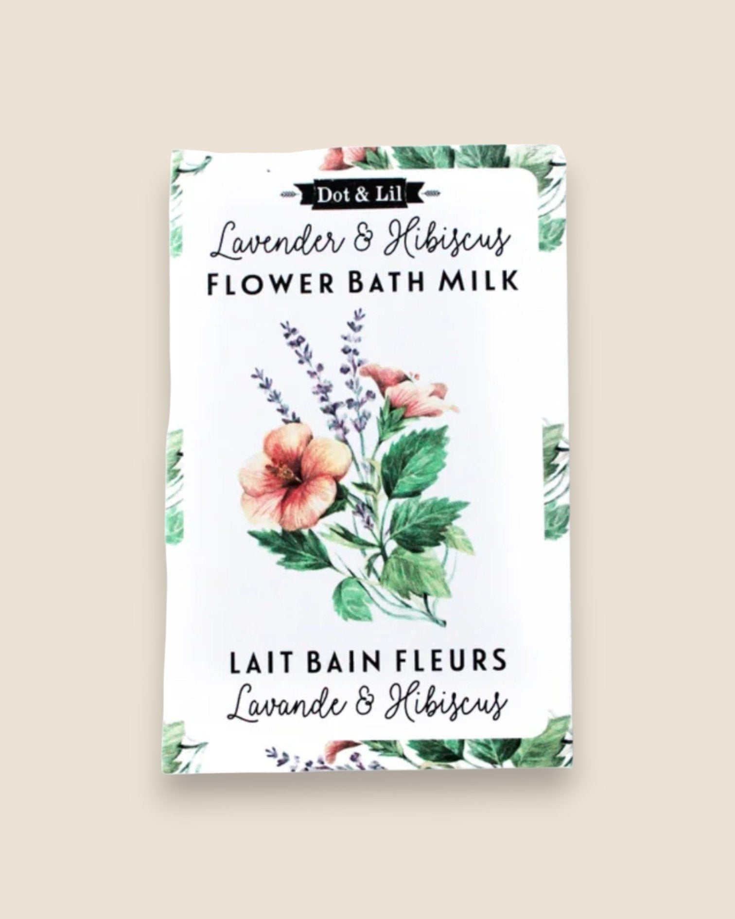 Bath Milk Sachet - DOT&amp;LIL 