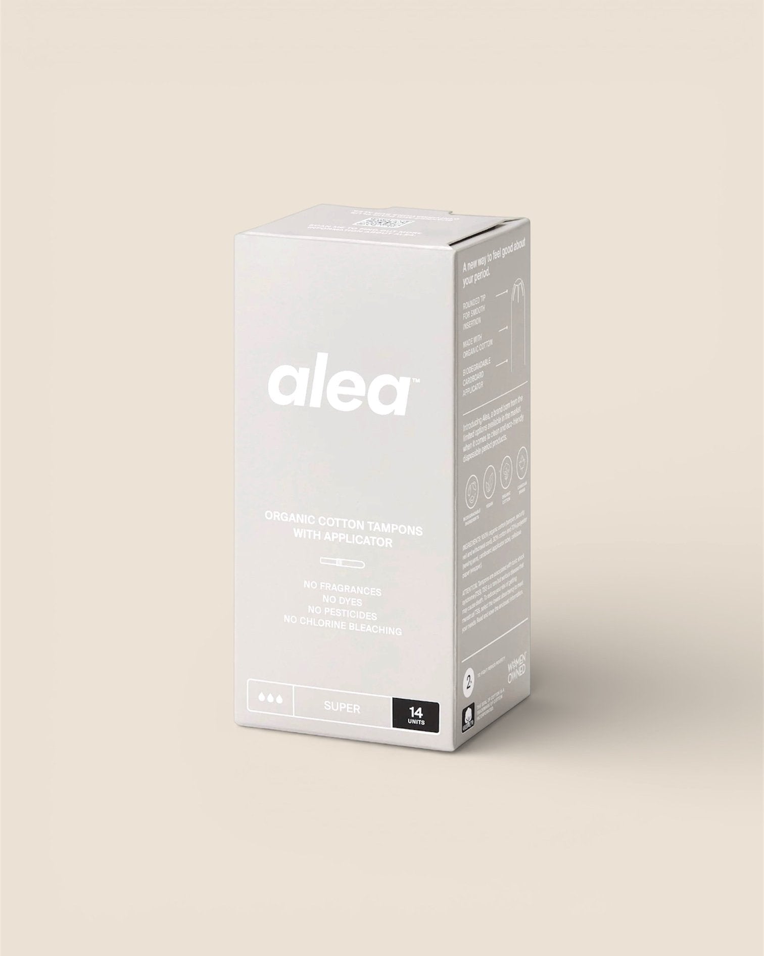 Tampons en Coton Biologique - ALEA