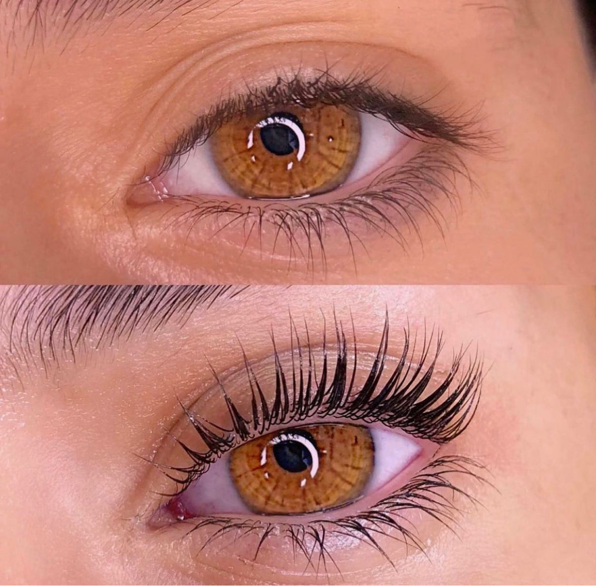 Rehaussement des cils à la kératine aussi connu sous lash lift coréen à Laval, Browgeous Esthétique