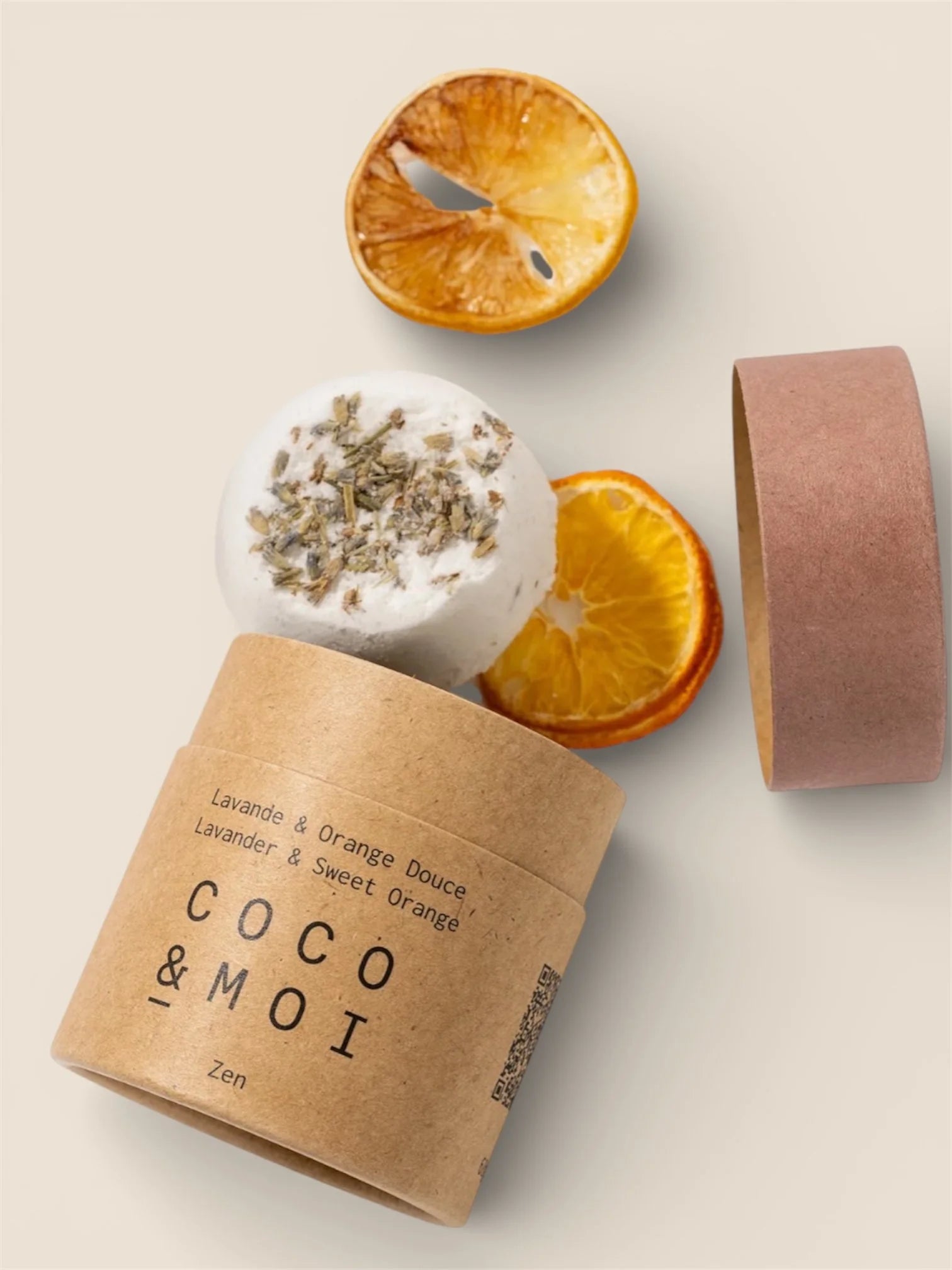 Bombe de Bain | Lavande & Orange Douce - COCO&MOI